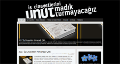 Desktop Screenshot of iscinayetleriniunutma.org